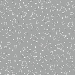 Grey - Stars and Moons